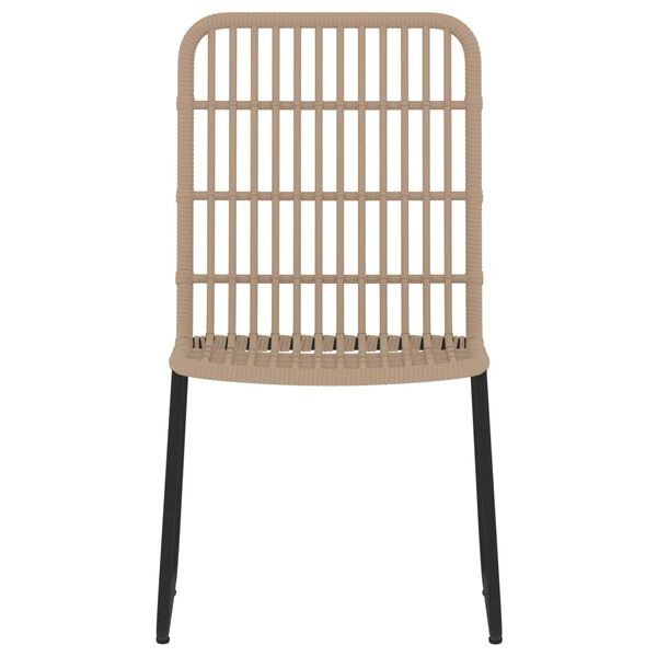 vidaXL 7-daļīgs dārza mēbeļu komplekts, ozolkoka krāsa