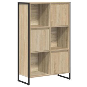 vidaXL Grāmatplaukts 68 x 30 x 108.5 cm Inženierijas koks Sonoma