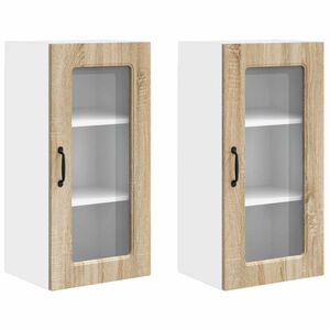 vidaXL Trauku ma&scaron;īnas panelis Kalmar 2 pcs Sonoma ozols