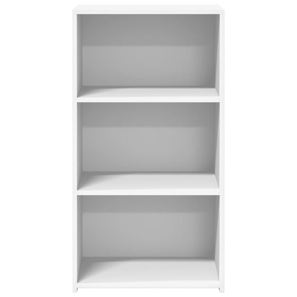 vidaXL kumode, balta, 50x41x93 cm, inženierijas koks