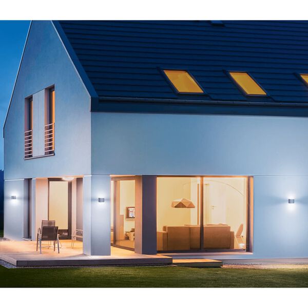 Steinel dārza sensora lampa L 840 LED IHF, sudraba krāsā, 055547