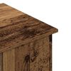 vidaXL rakstāmgalds Old Wood 100x55x75 cm Engineered Wood