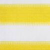 vidaXL balkona aizslietnis, 90x300 cm, dzeltens un balts HDPE