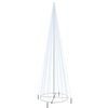 vidaXL Ziemassvētku egle, 1134 vēsi baltas LED lampiņas, 230x800 cm