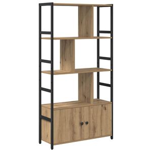 vidaXL Grāmatu plaukts 80 x 30 x 155,5 cm Inženierijas koks