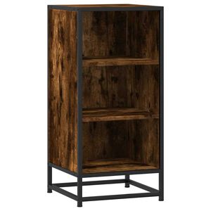 vidaXL kumode, ozolkoka, 35,5x35x76 cm, inženierijas koks metāls
