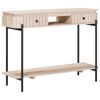 vidaXL Rokām darināts galdiņ&scaron; Balts 100 x 30 x 76 cm