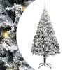 vidaXL Mākslīgā Ziemassvētku eglīte Balts 240 cm