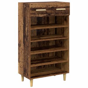 vidaXL Apavu skapis 60 x 35 x 105 cm Inženierijas koks Vecs koks