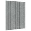 vidaXL Jumta panelis 36 gab. Sudraba 60 x 45 cm Cinkots tērauds