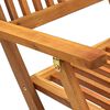 vidaXL 7-daļīgs dārza mēbeļu komplekts, saliekams, akācijas masīvkoks