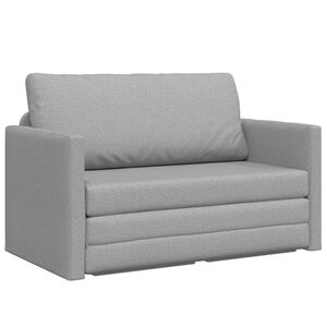 vidaXL Dīvāngulta Mākoņu pelēka 124 x 71 x 78 cm audums