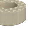 vidaXL Krēsla kāju grīdas aizsargi 2 pcs Caurspīdīgs &Oslash; 15 x 16 mm PVC