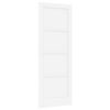 vidaXL Iek&scaron;telpu durvis 78 x 211 cm Saplāksnis Balts