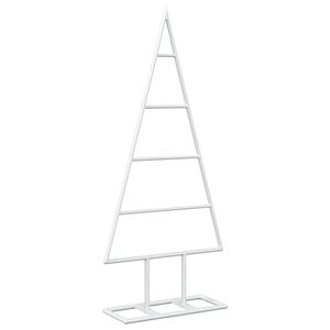 vidaXL Metāla Ziemassvētku koks KUOPIO 60 cm Tērauds Balts