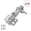 vidaXL Eņģe 12 gab. Niķelis 139 x 64,1 x 10 mm Dzelzs
