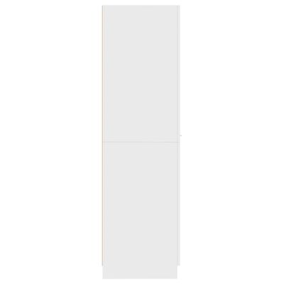 vidaXL atvilktņu skapis, balts, 30x42,5x150 cm, skaidu plāksne