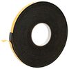 vidaXL Pa&scaron;līpo&scaron;a putas lente Melns 10mm x 10m CR putuplasts