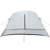 vidaXL kempinga telts 4 personām, balta, ūdensnecaurlaidīga, audums