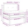 vidaXL dārza dīvāni ar matračiem, 2 gab., impregnēts priedes koks