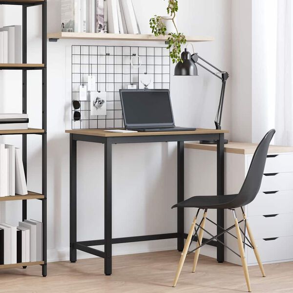 vidaXL galds Artisānā ozols 100 x 50 x 76,5 cm