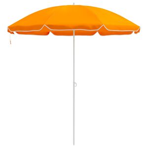 vidaXL Dārza parasols 160 cm 170T poliesters Oranža