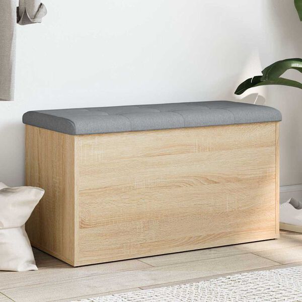 vidaXL uzglabā&scaron;anas sols, Sonoma ozols, 82x42x45 cm, inženierkoks