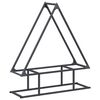 vidaXL malkas plaukts antracīts 80x25x90 cm auksti velmēts tērauds