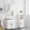 vidaXL Vannas istabas mēbeļu komplekts Piestiprināts pie sienas 3 pcs