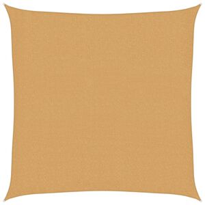 vidaXL saulessargs, 160 g/m&sup2;, 2x2m, kvadrāta forma, smil&scaron;u krāsa, HDPE