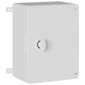 vidaXL Kontroles skapis Pelēka 25 x 13 x 24 cm ABS plastmasa
