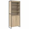 vidaXL Augstās skapji Sonoma 79 x 36 x 200 cm Inženierijas koks