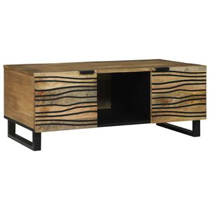 vidaXL Kafijas galdiņ&scaron; Dabiska 100 x 54 x 40 cm Inženierijas koks