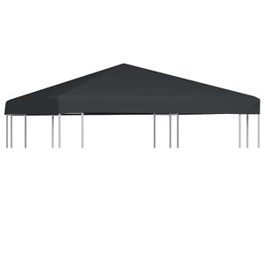 vidaXL nojumes jumta pārsegs, 310 g/m&sup2;, 3x3 m, pelēks