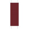 vidaXL krokotas žalūzijas, bordo sarkanas, 45x100 cm, audums, platums 44,4 cm, poliesters