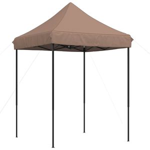 vidaXL Balles telts 200 x 200 x 306 cm Brūna Oksforda audums