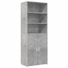 vidaXL augstais skapītis betonpelēks 70x42,5x185 cm inženierijas koks