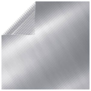 vidaXL baseina pārklājs, 450x220 cm, PE, sudraba krāsā