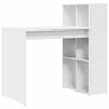 vidaXL Galds Balts Inženierijas koks 108 x 55 x 103.5 cm