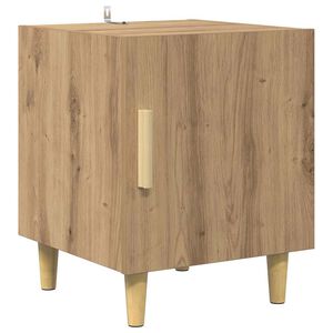 vidaXL Nakts skapītis Artisānā ozols 40 x 40 x 50 cm Inženierijas koks