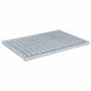 vidaXL Restes Sudraba 50 x 35 x 2 cm Karsti cinkots tērauds