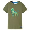 Bērnu T-krekls, haki, 140