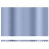 vidaXL Izvelkams jumtiņ&scaron; Zila un balta 500 &times; 300 cm