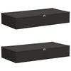 vidaXL Uzglabā&scaron;anas kaste 2 pcs Antracīta 100 x 50 x 18 cm