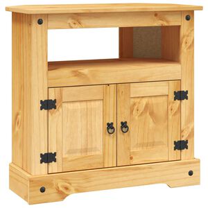 vidaXL konsoles galdiņ&scaron;, 80x43x78 cm, Meksikas Corona stila priežkoks