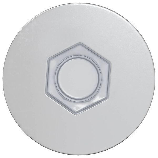 vidaXL Stiprinājumu skrūves 12 pcs Sudraba &Oslash;7 x 50 mm Metāls