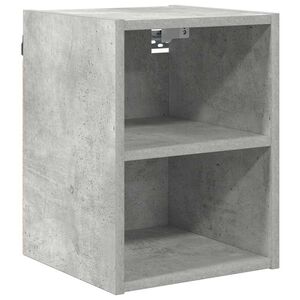 vidaXL Piekarams skapītis Betona pelēks 30 x 29,5 x 40 cm