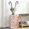 vidaXL Lietussarga statīvs ar uzglabāšanu Rozā 28 x 12 x 41 cm Tērauds