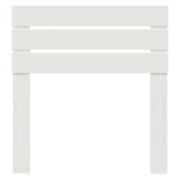 vidaXL Galvgalis Balts 75 cm Inženierijas koks