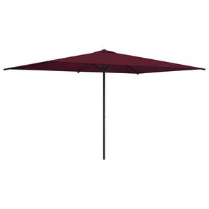 vidaXL Dārza parasols 200 x 300 cm Poliesters Taisnstūra Bordo sarkans